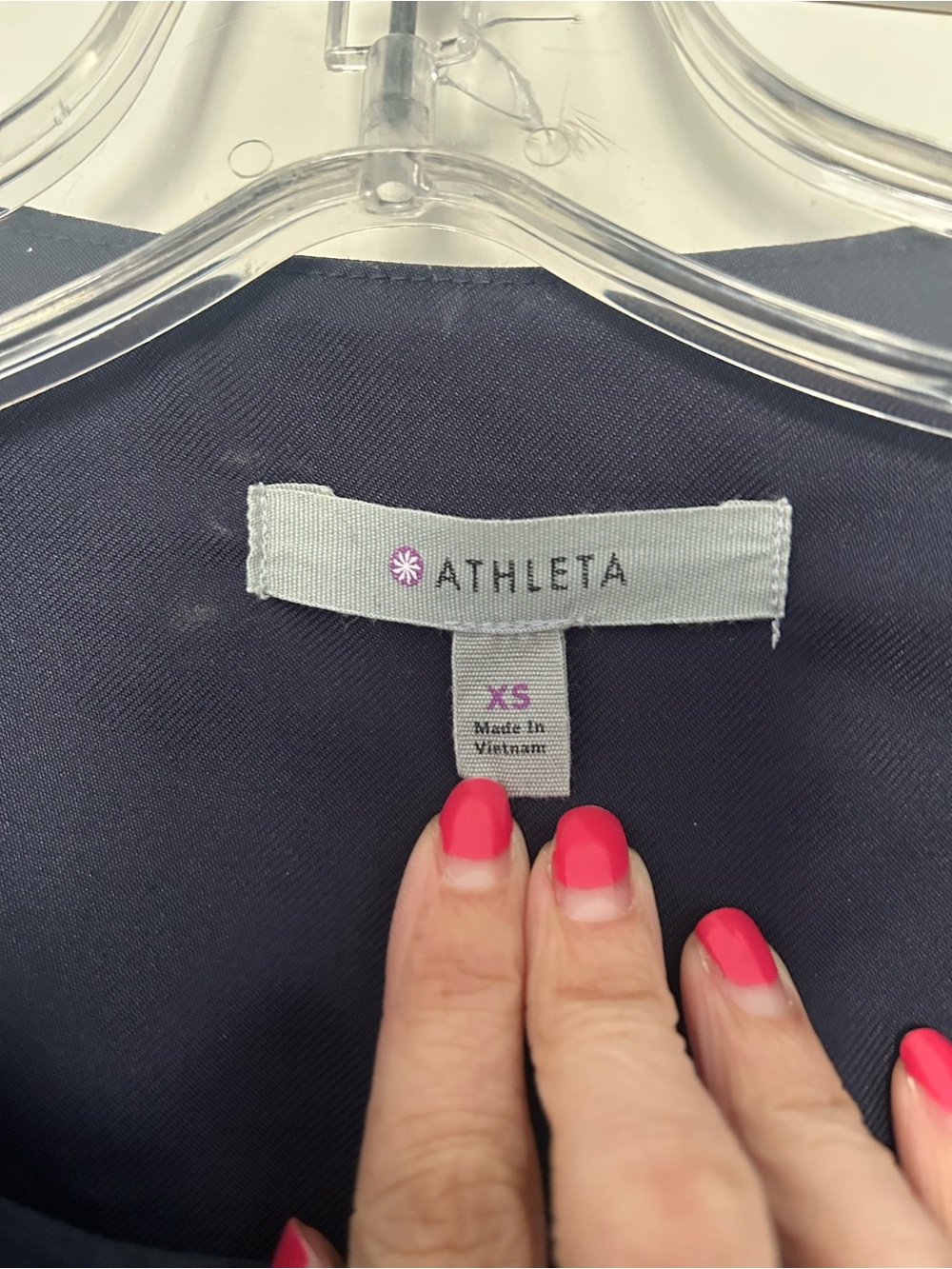 Athleta Navy Bomber Jacket